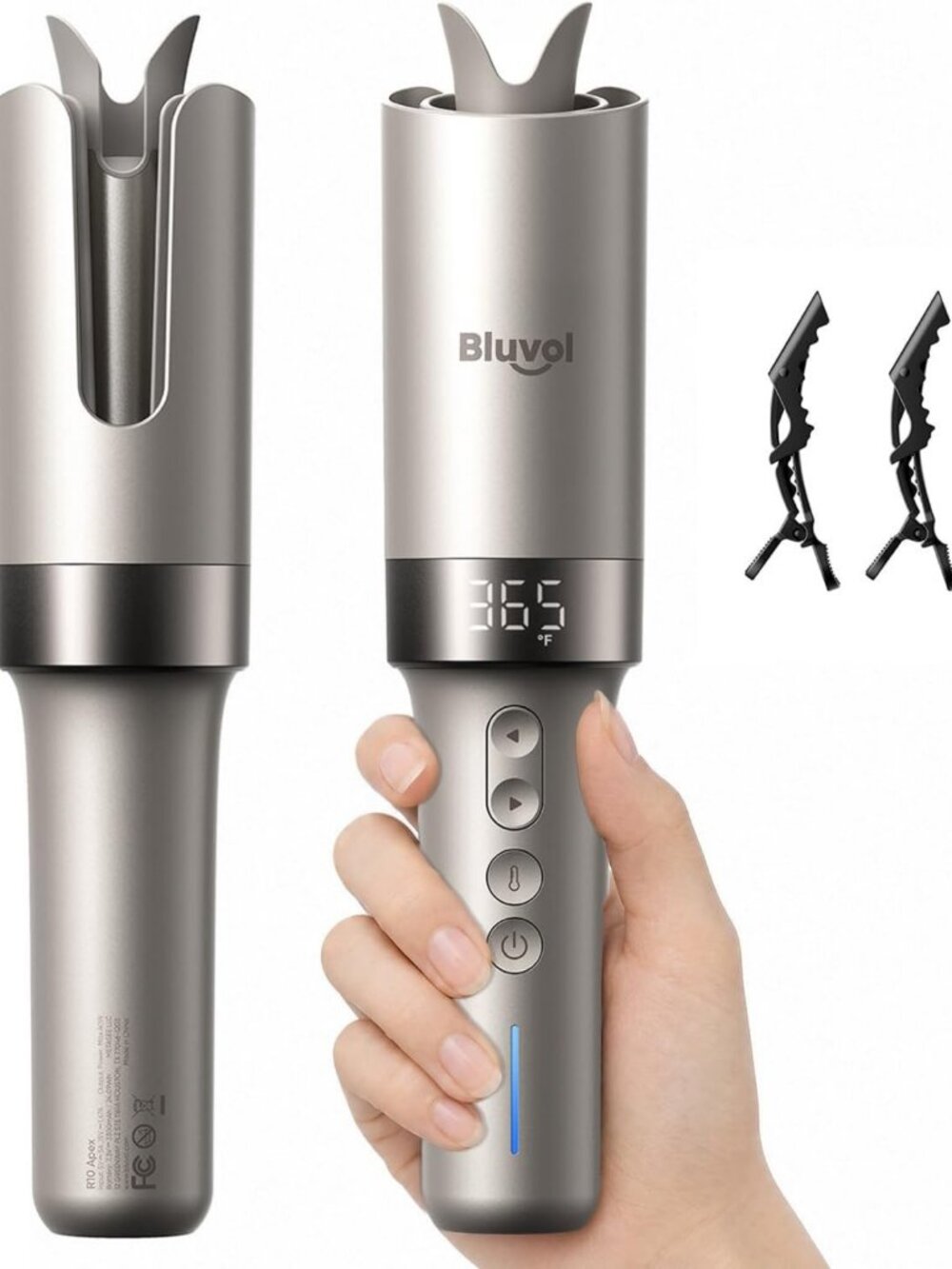 Cordless Automatic Hair Curler with Memory Mode - Easy Use for Beginners